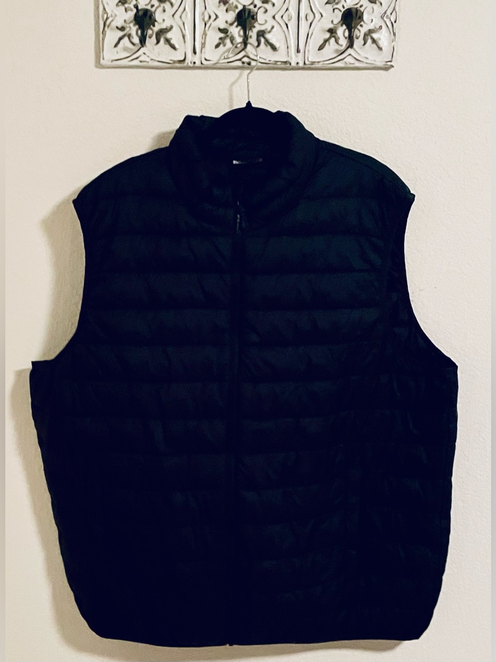 Swiss Tech Black Quilted Packable Puffer Vest 3XL
